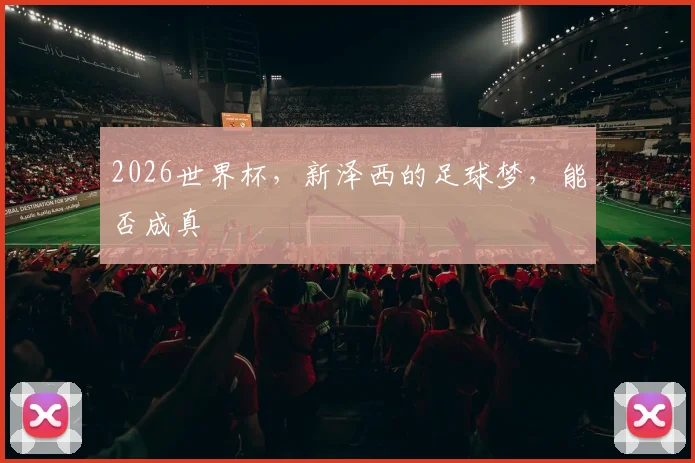 2026世界杯,新泽西的足球梦,能否成真